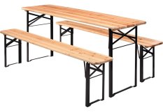 Pivní set stůl a dvě lavice